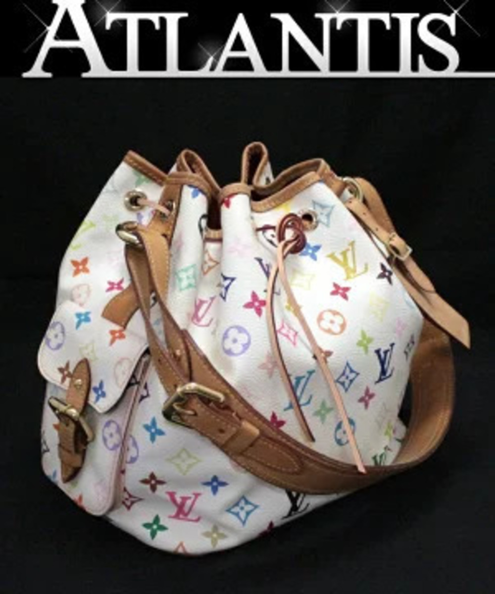Louis Vuitton Shoulder Bag Multicolor White